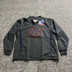 NEW University Of Auburn Tigers Pull Over Windbreaker Campus Specialties Medium